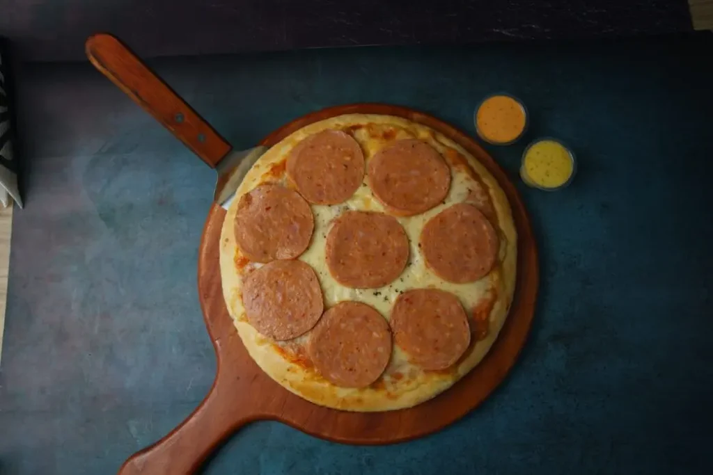 Chicken Pepperoni Pizza